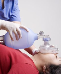 Silicon Resuscitator with Box (Ambu Bag)