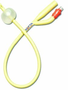 Foley Balloon Catheter, 2 Way, Silicon Coated