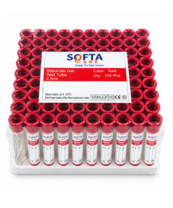 Blood Collection Tube (Separate Gel 2.5 mL – Red)