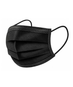 Face Mask Surgical Softa Earloop, 50's Light Black