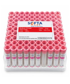 Blood Collection Tube (Sodium Citrate 2 mL – Pink)