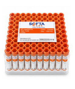 Blood Collection Tube (KF + Na₂EDTA 2.5 mL – Orange)